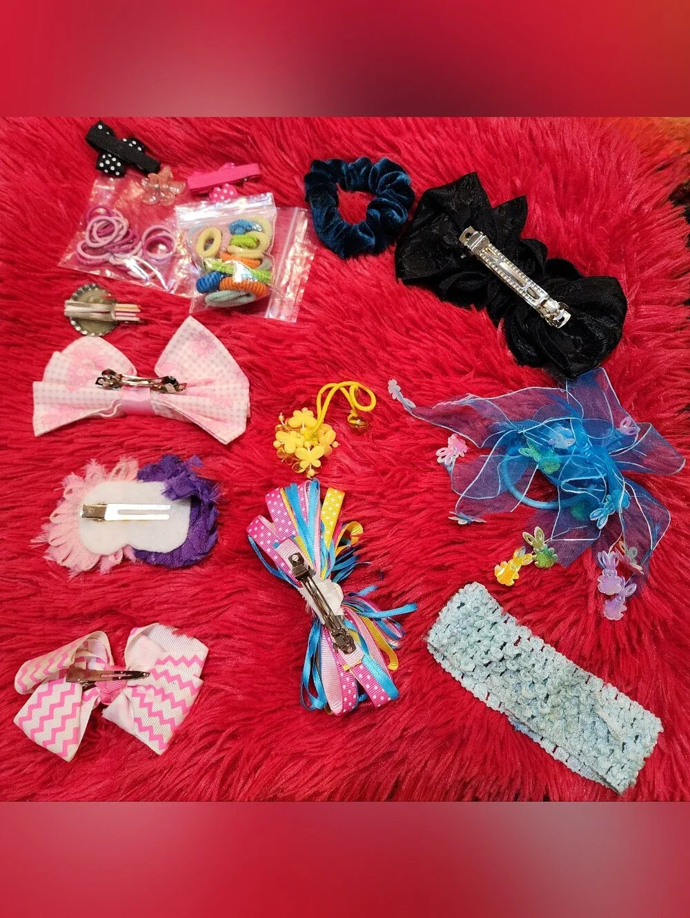 15 Piece Assorted Kids Hair Accessories Set